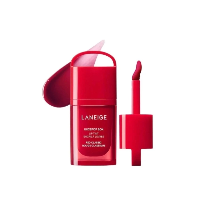 LANEIGE Juice Pop Box Lip Tint: Hiệu ứng juicy căng mọng, cung cấp độ ẩm sâu cho môi. Giá tham khảo: 585.000 đồng