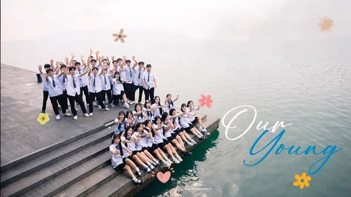 Phong cách năng động, phá cách đang trở thành xu hướng chủ đạo trong các bộ ảnh kỷ yếu hiện nay. Ảnh: GenZ Yearbook